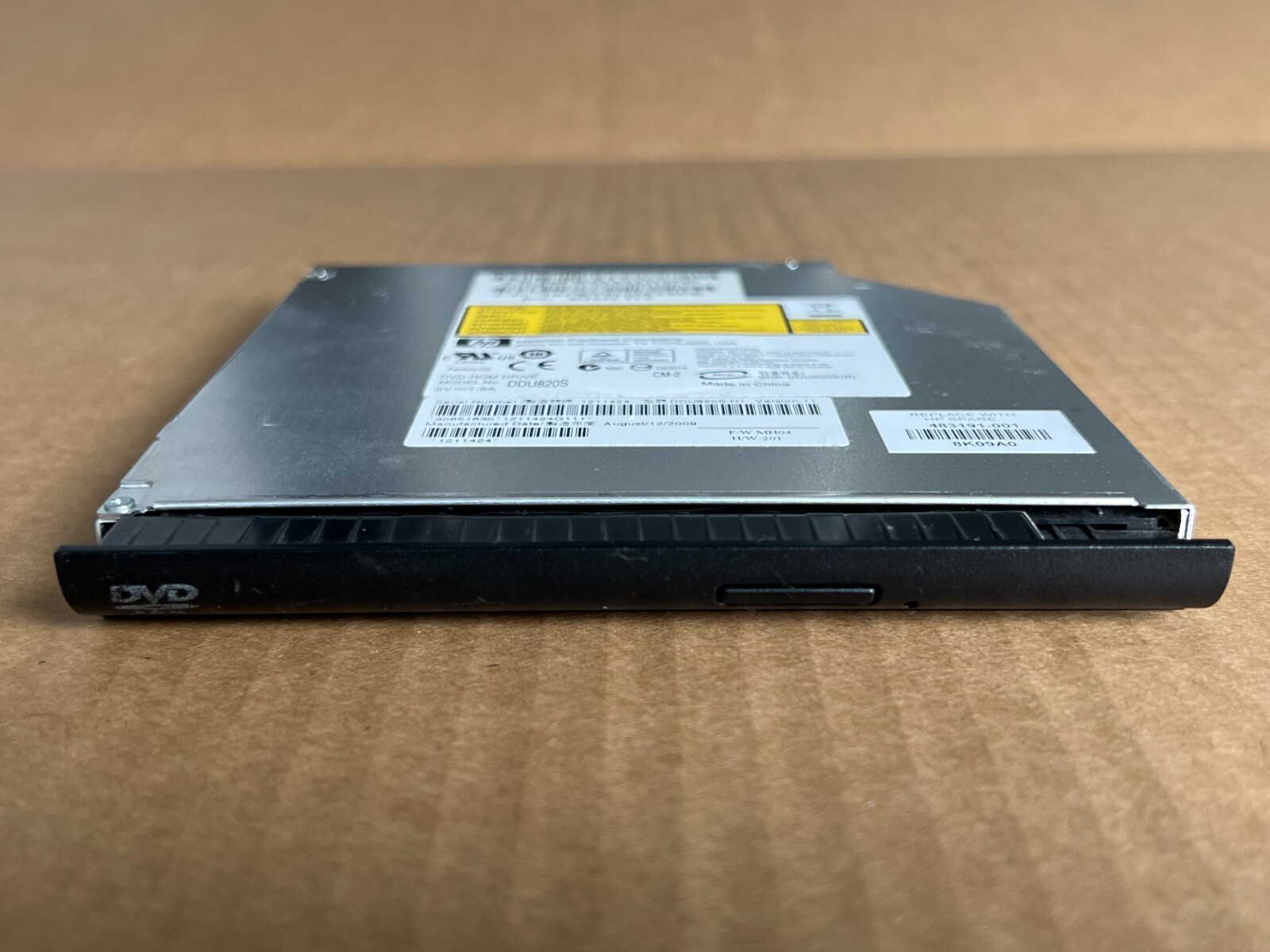 Genuine HP DDU820S Internal EliteBook Laptop DVD Rom Drive 461644-TC0 483191-001