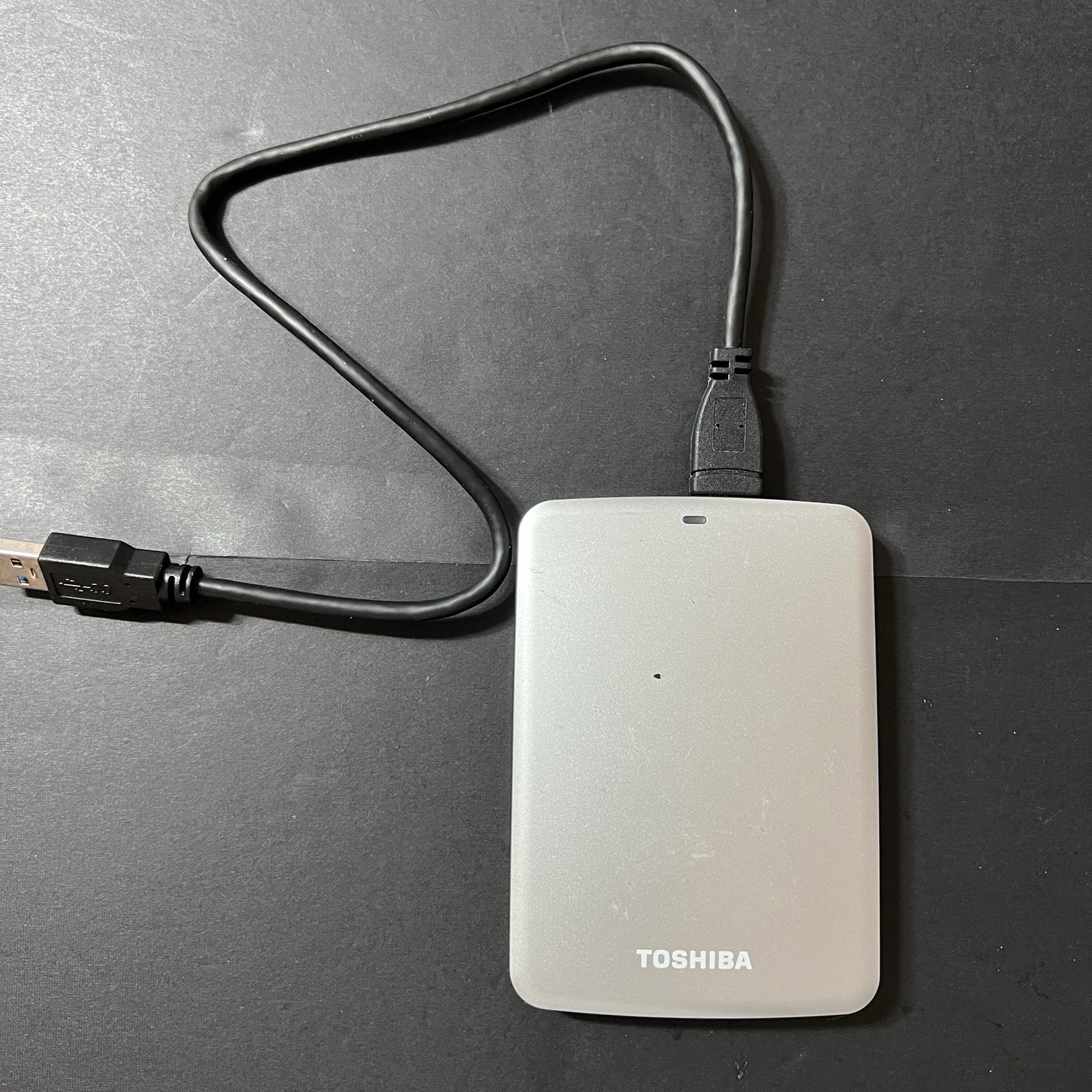 Toshiba 500GB External Drive Gray Untested
