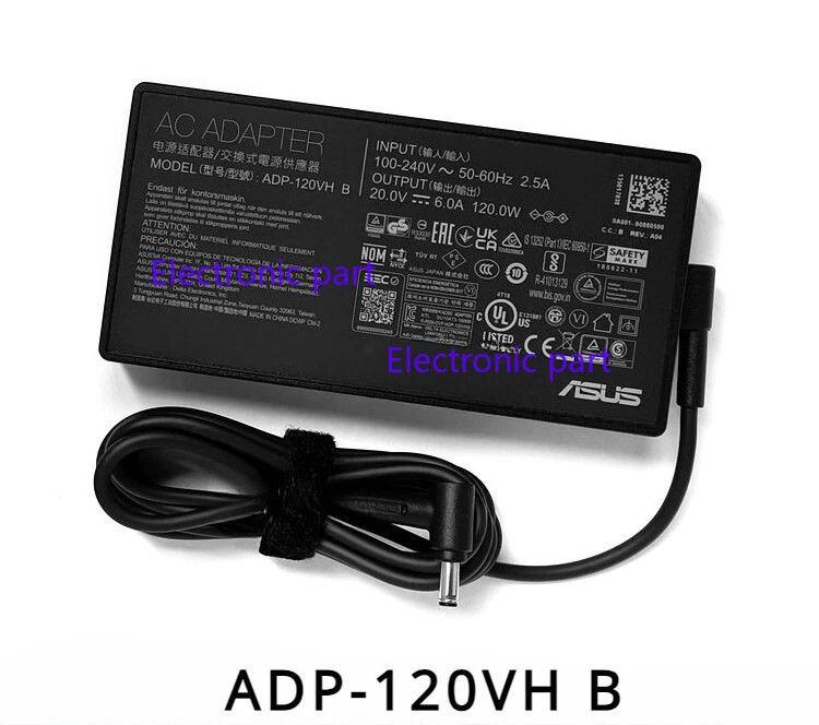 ADP-120VH B - FOR ASUS AC Adapter Charger 20V 6A 120W 4.5x3.0MM