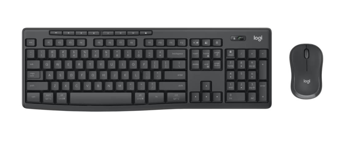 Logitech MK370 Keyboard Mouse Combo for Business with Logi Bolt USB - Graphite