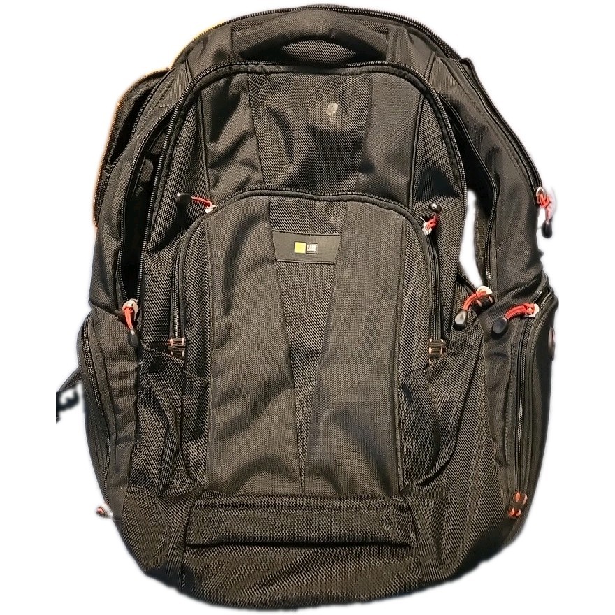 Case Logic 15.6 Checkpoint-Friendly Laptop Backpack Black Pre Owned
