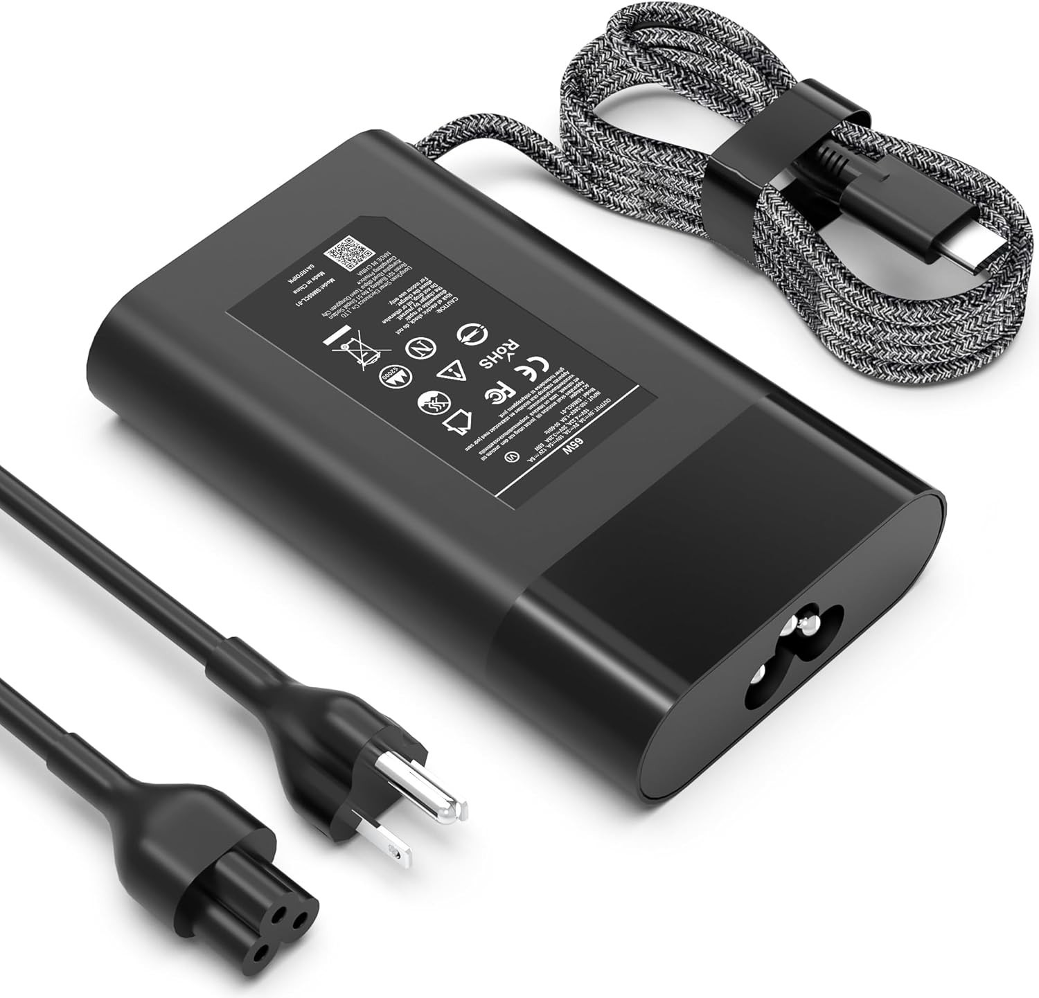 For HP 65W USB-C Laptop Charger