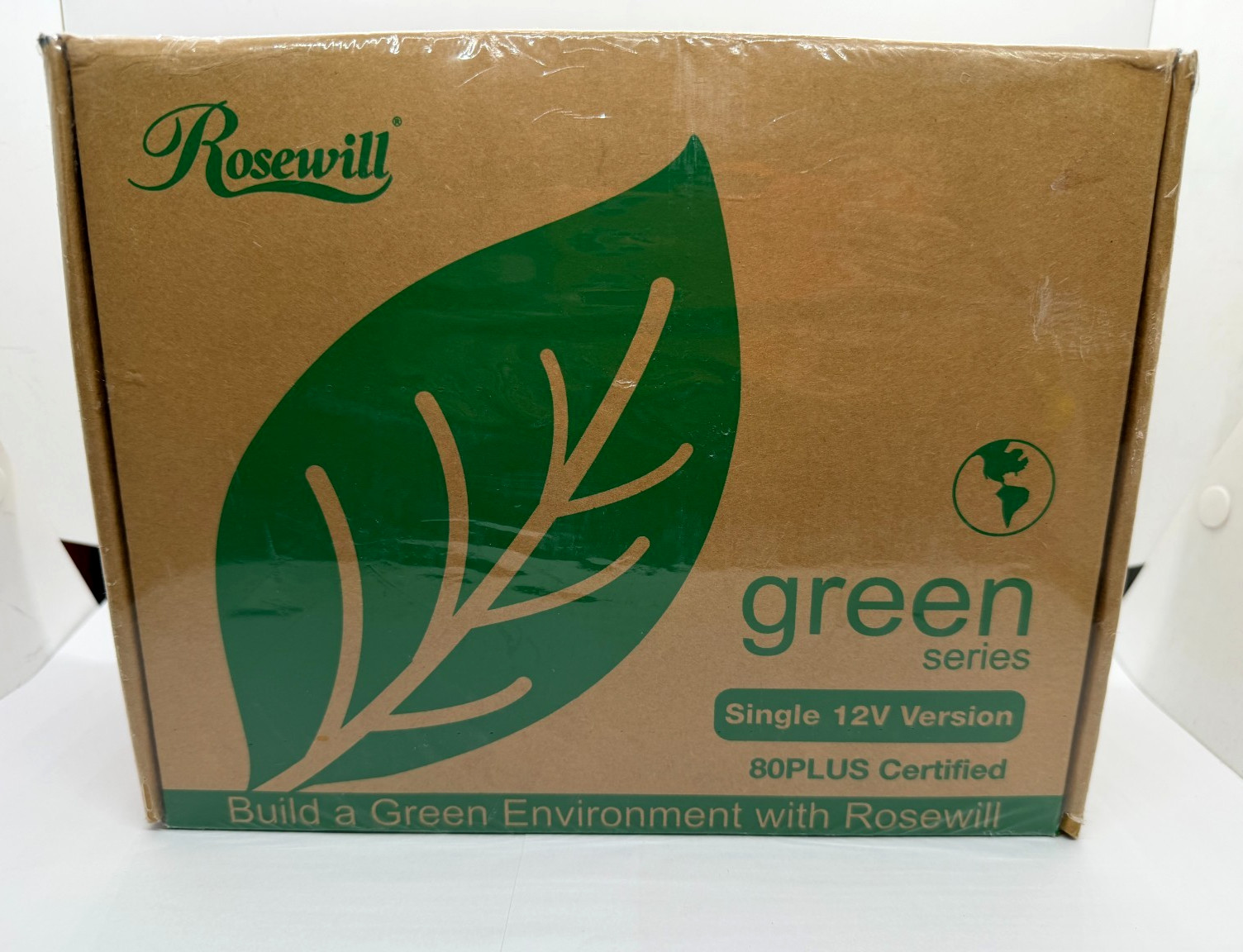 Rosewill Green series 530W Power Supply / 80 Plus / Model: RG530-S12 New Sealed