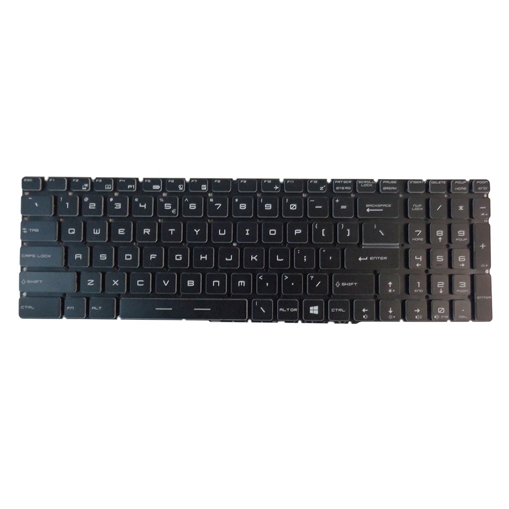 MSI GT63 Titan (8RF) (8RG) Keyboard w/ Per-Key RGB Backlight