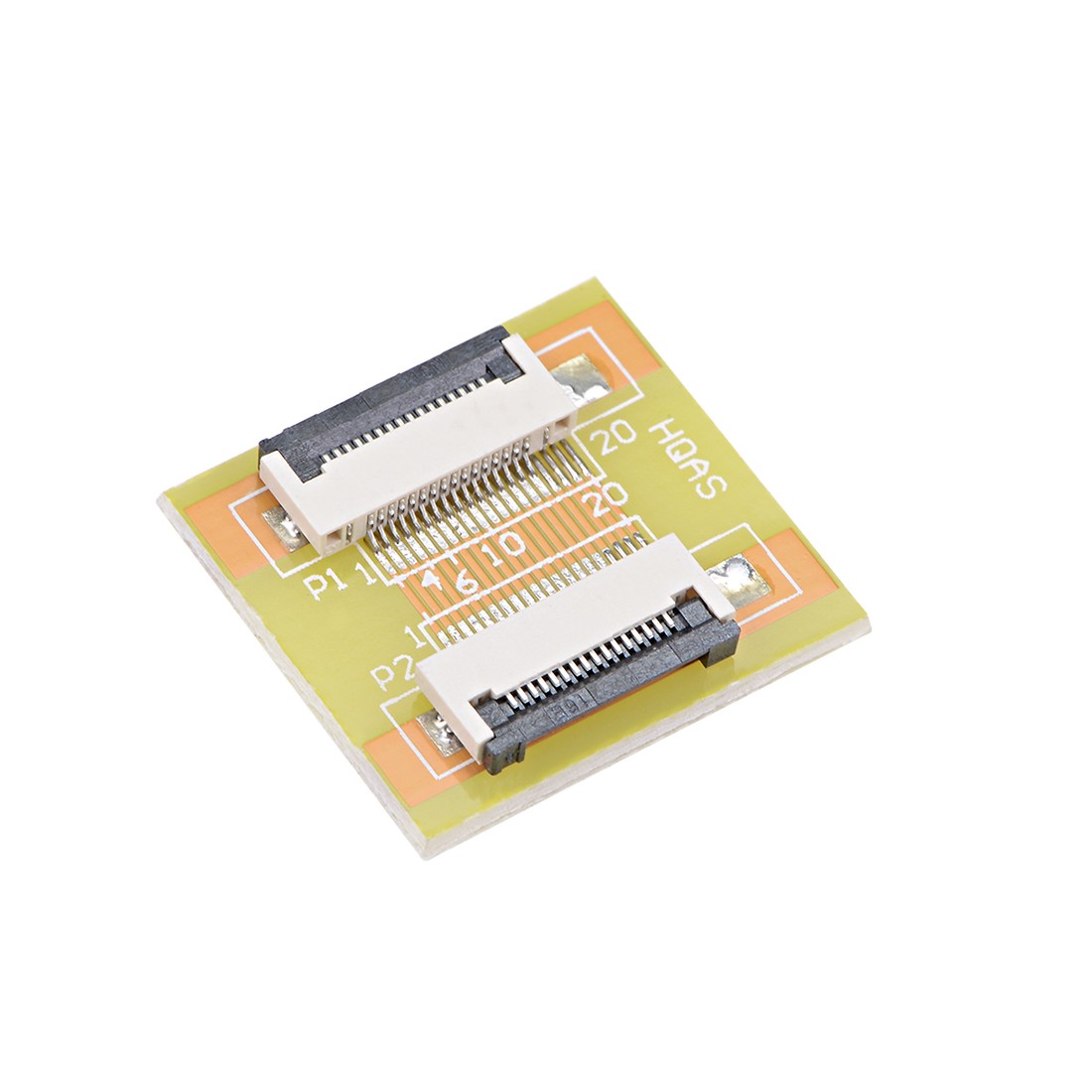 0.5mm Pitch 20Pins to 20Pin Extension Connector for FFC FPC Cable Extend ZIP HDD