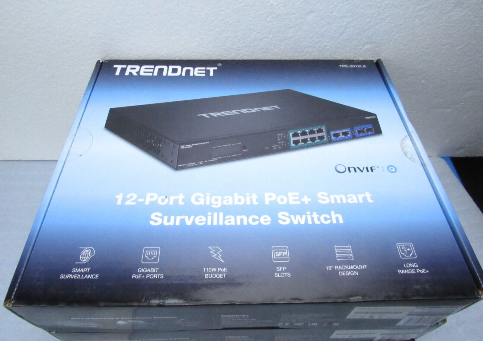 TRENDnet TPE-3012LS 12-Port Gigabit PoE+ Smart Surveillance Switch  [CTKC]