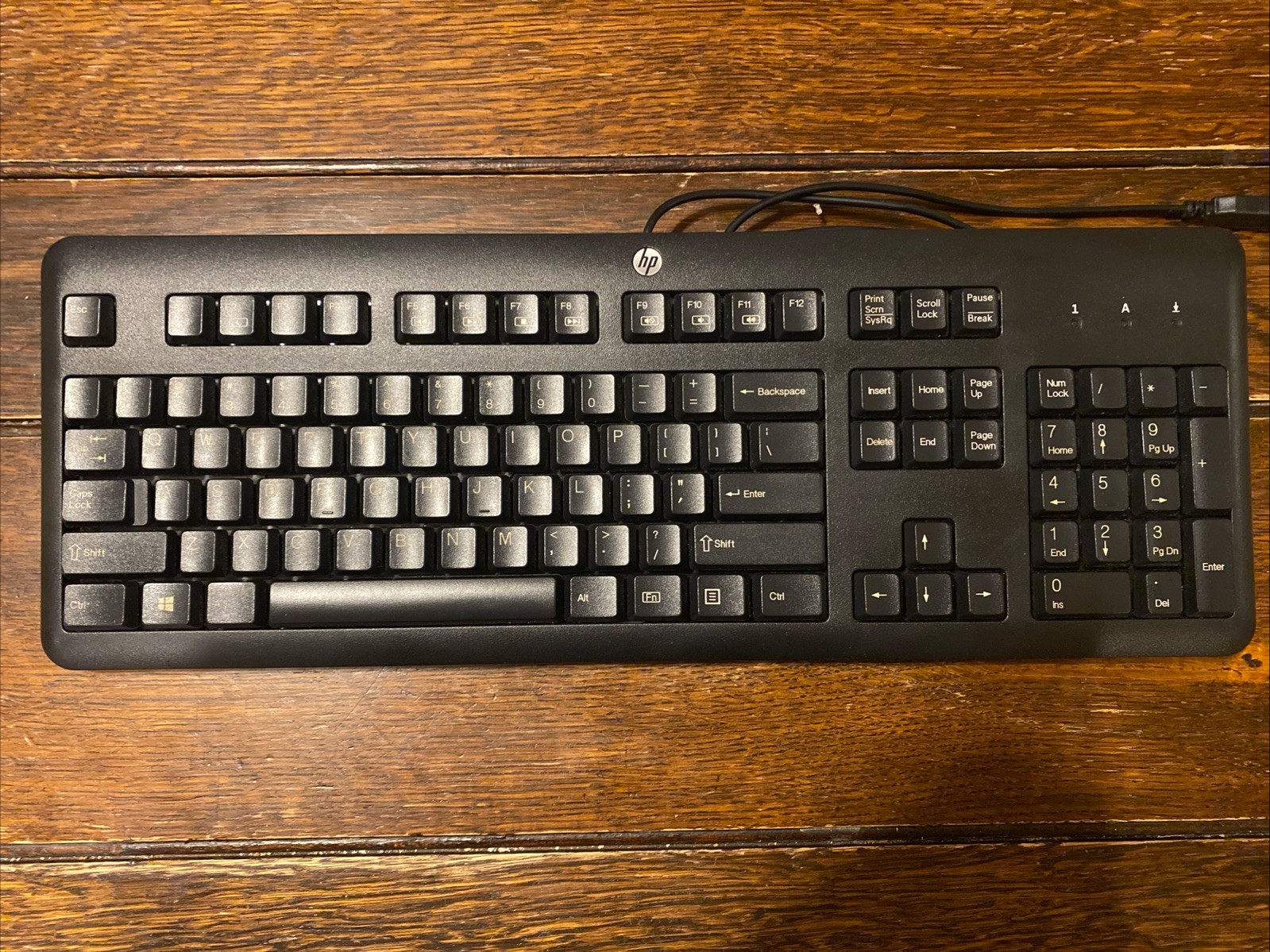 HP Wired USB Mechanical Qwerty Keyboard Model SK-2025 P/N 672647-003