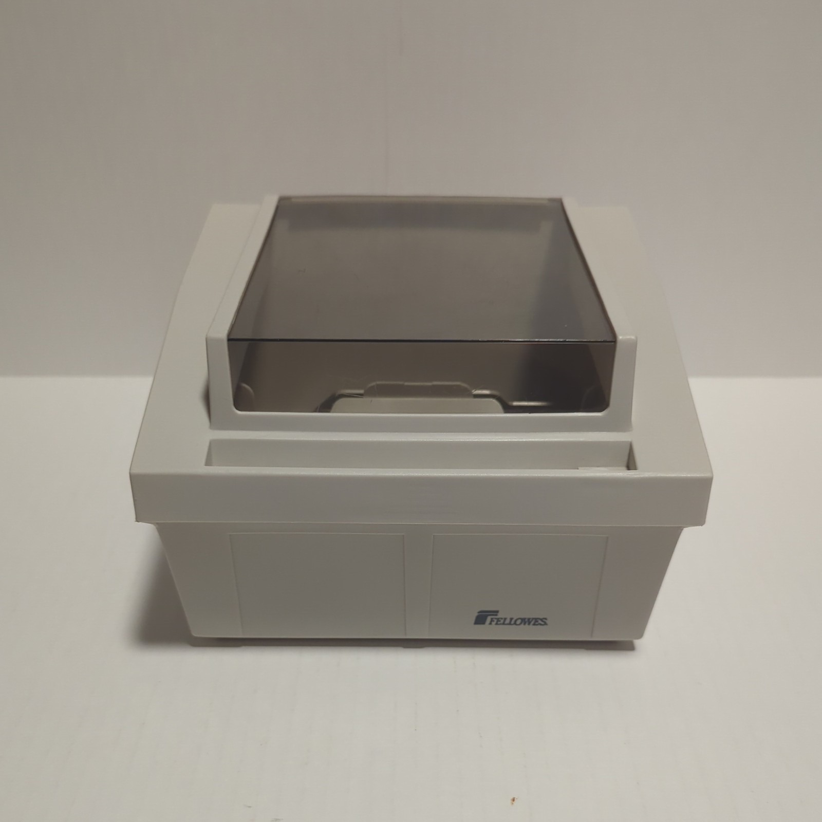 Vintage Fellows 5.25" Multi Media Storage Floppy Disk Tray 90111 Off White