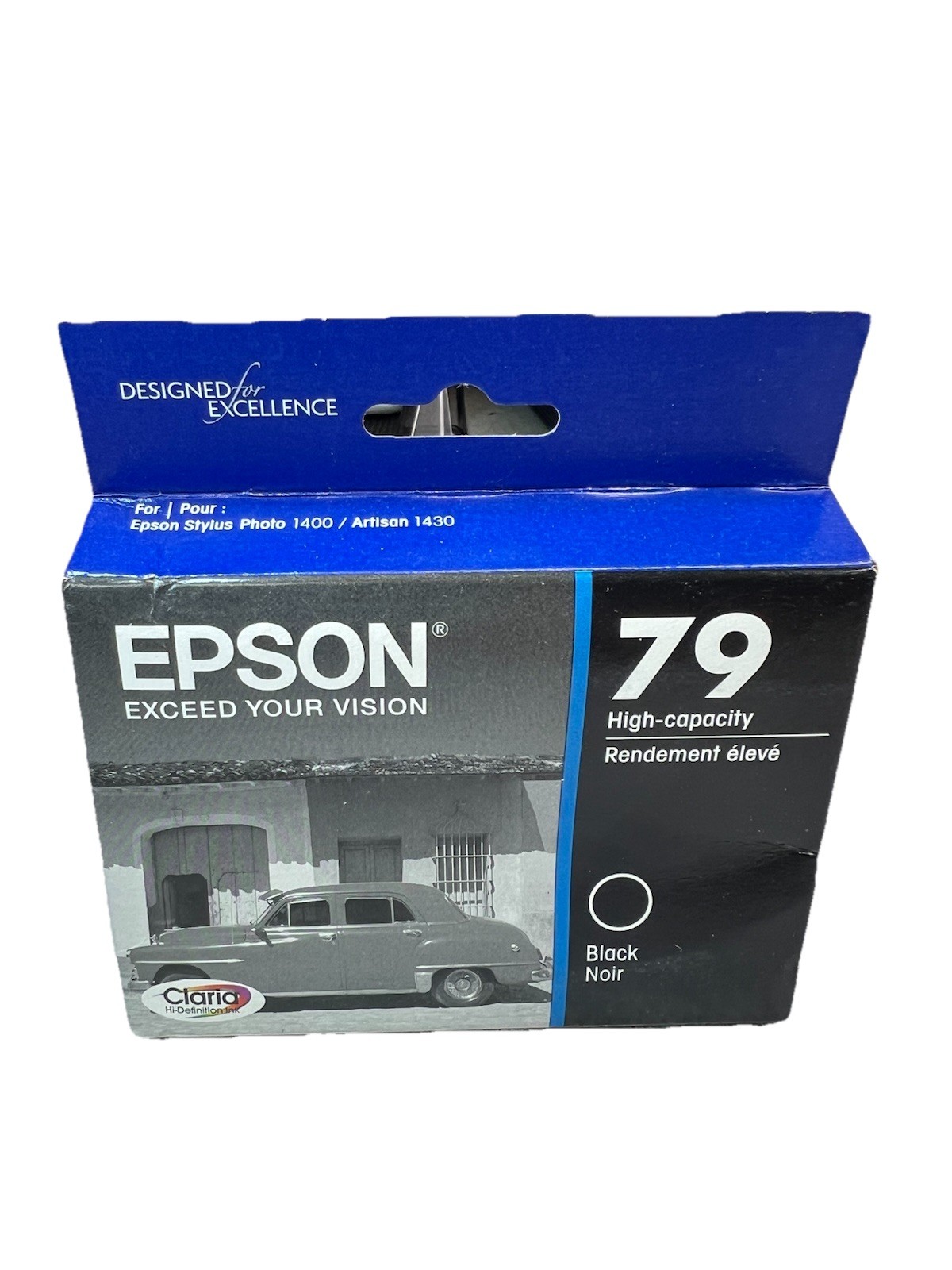 T079120 New Genuine Epson 79 Black Ink Cartridge 04/2027