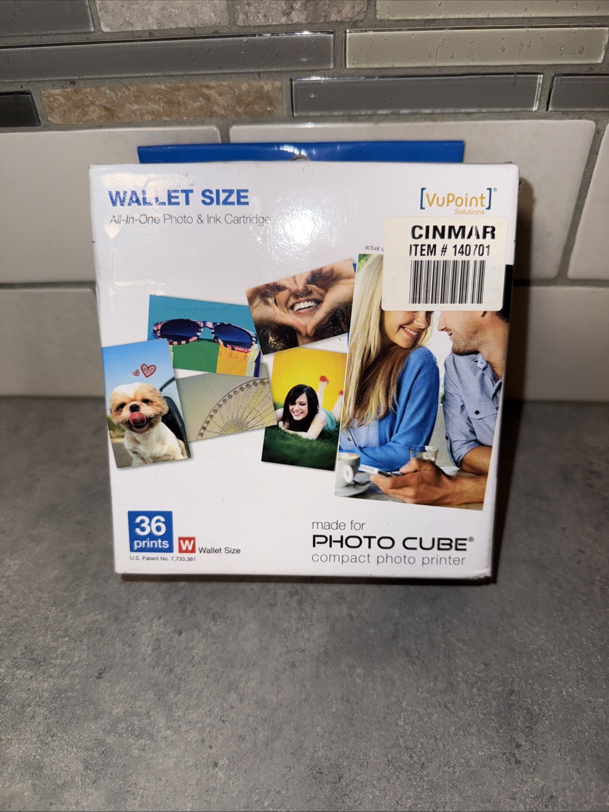 Sealed New VuPoint Solutions Photo Cube Color Cartridge 