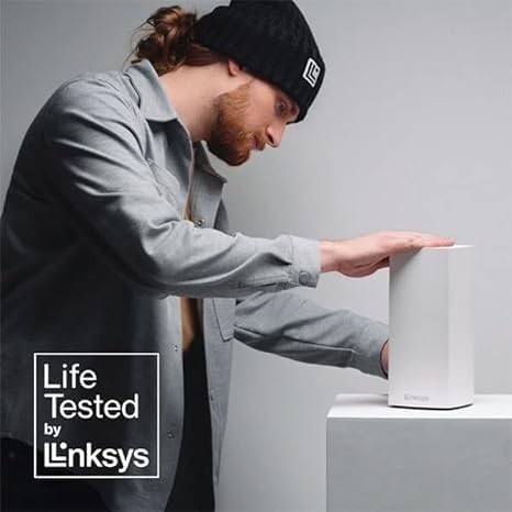 Linksys MX8400-RM2 AX4200 Velop Mesh WiFi 6 Router System 2-Pack - White