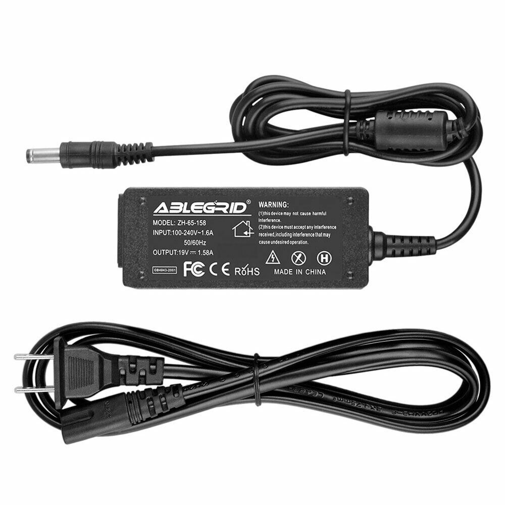 AC Adapter Charger for Toshiba 19V 1.58A 30W 5.5*2.5mm PA3743U-1ACA Power Supply