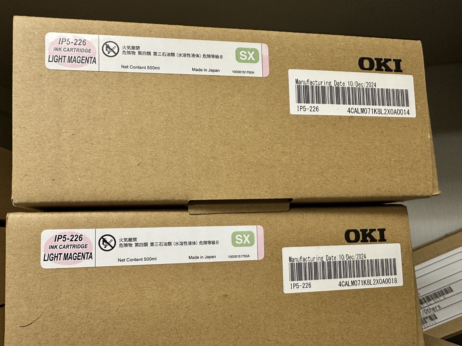 OKI IP5-226 LIGHT MAGENTA INK CARTRIDGE