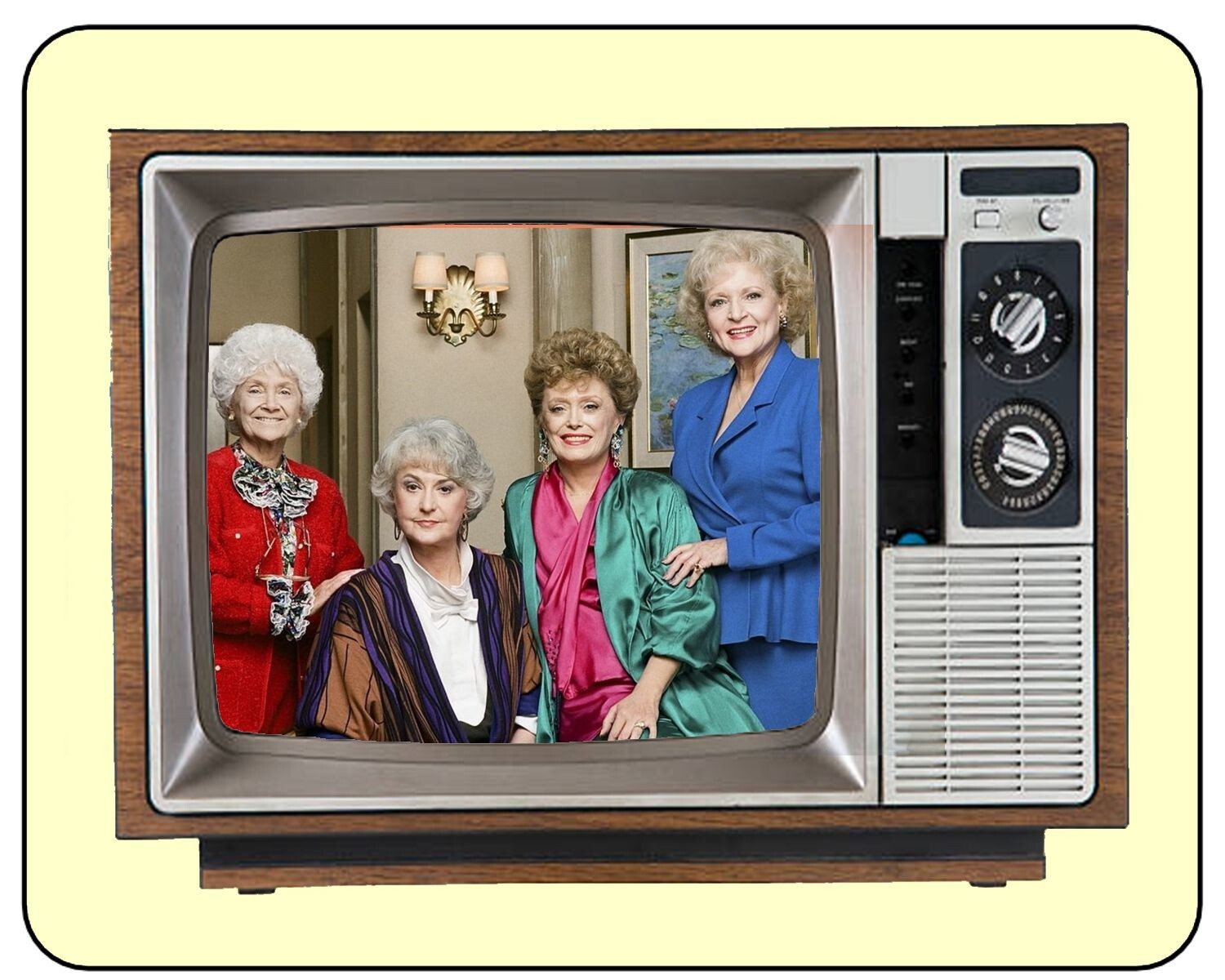 Golden Girls TV  Shows Mousepad Computer Mouse Pad Accessory 7 x 9
