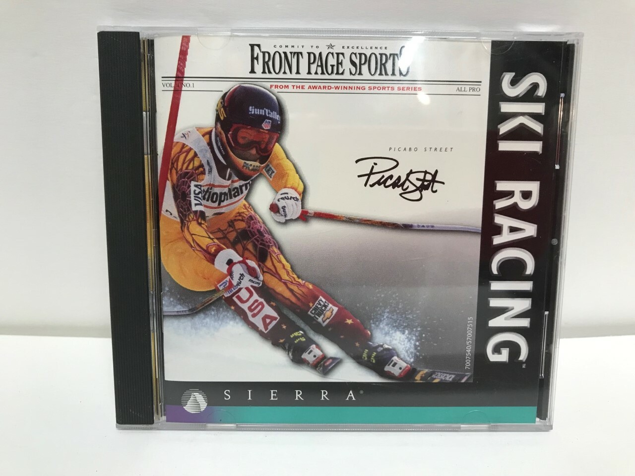 SKI RACING Front Page Sports CD Games for PC Windows 95 