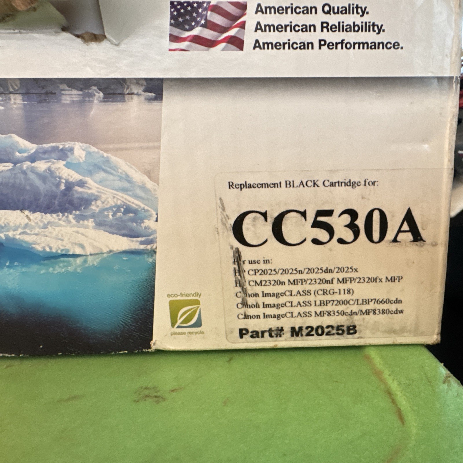 Image Master USA Black Replacement Toner CC530A M2025B for HP/Canon CP2025