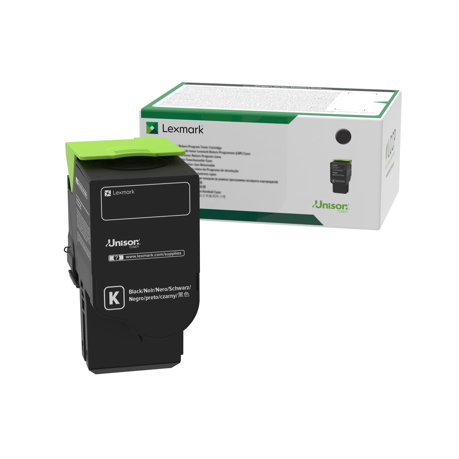 Lexmark 78C10K0 Return Program Cartridge Toner Standard Black