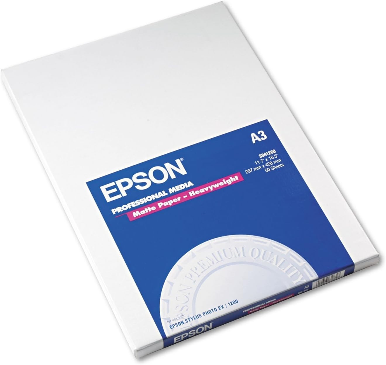 Epson Premium Presentation Matte Paper 11.7x16.5 S041260 