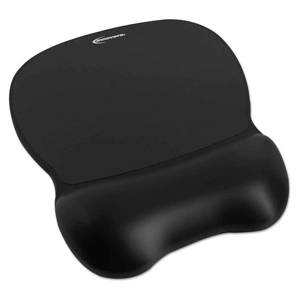 INNOVERA SOFTSKIN GEL MOUSE PAD BLACK IVR-51450 *NEW*