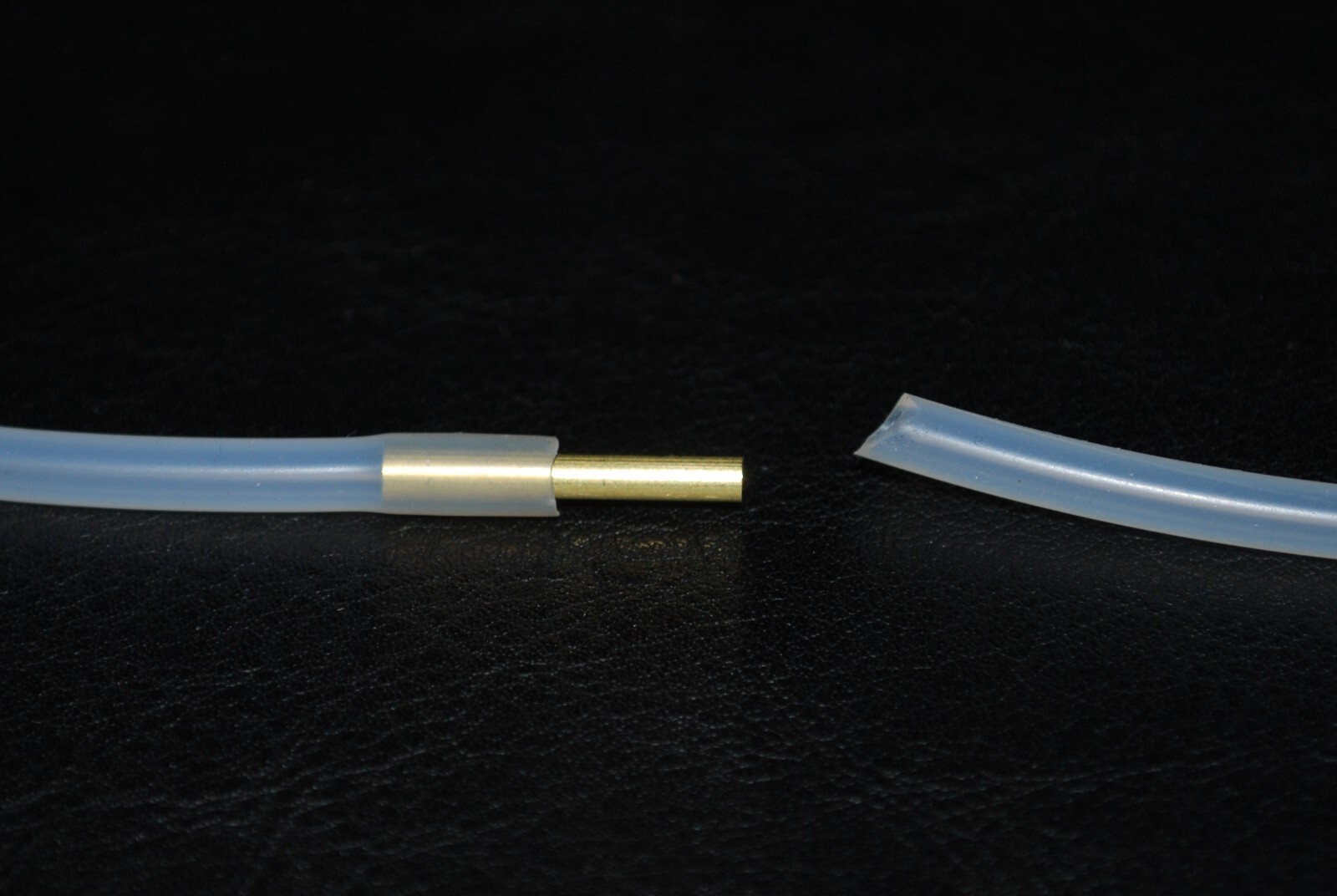 10x Brass Tube Connectors 2.5x20mm for Water & Solvent Ink Line & Air Pump