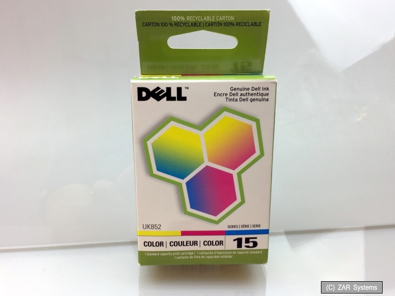 Genuine Dell UK852 / U145F 15 Colour Ink Cartridge for V105, Ink Cartrige, NEW