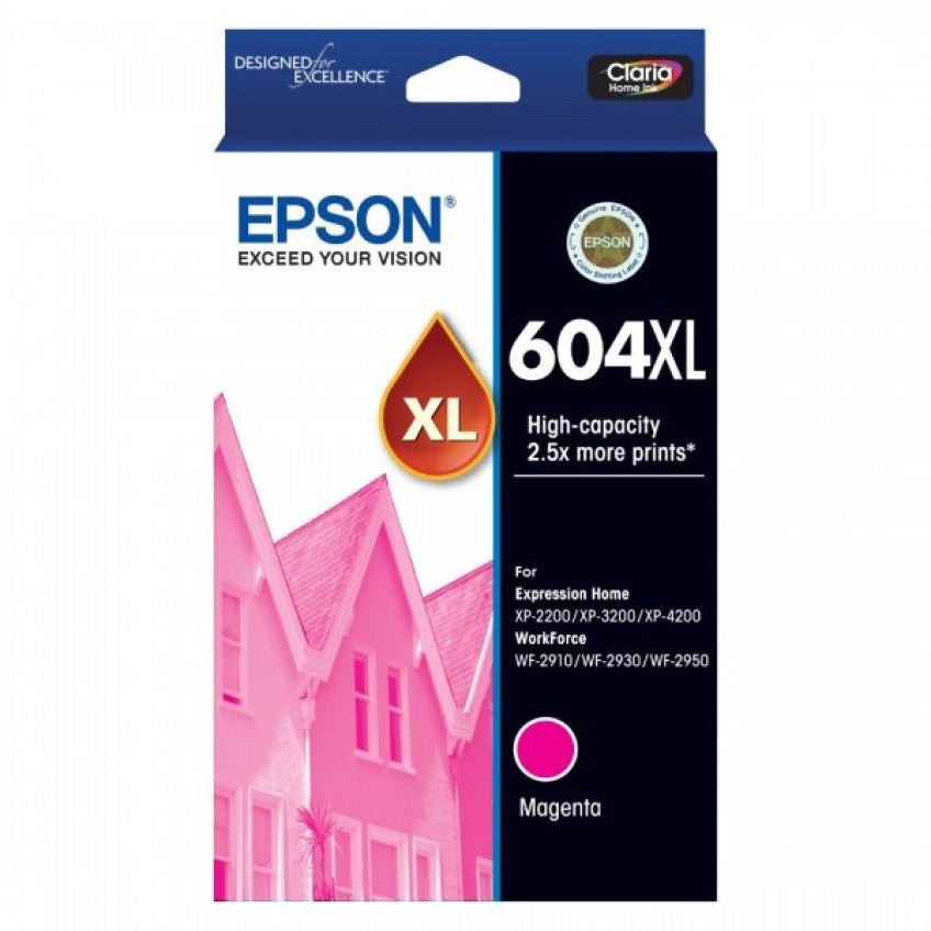 AU Epson 604XL Magenta High Yield Ink Cartridge Toner C13T10H392 ink