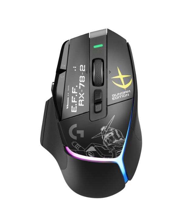 Gundam Edition Logitech G502 X PLUS Wireless Gaming Mouse Limited New