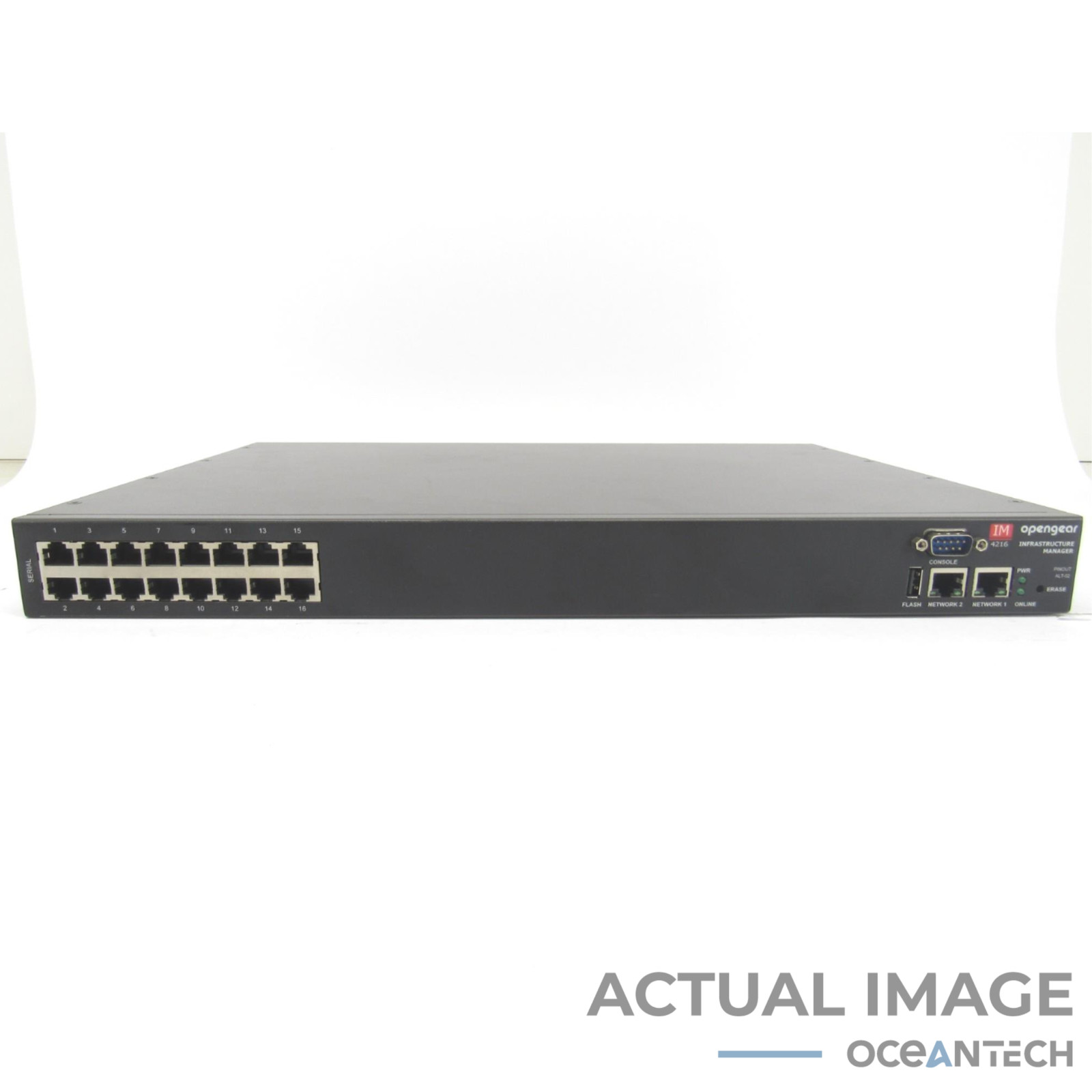 Opengear IM4216-2-DAC-X2 IM 4216 16-Port Infrastructure Manager No RMK