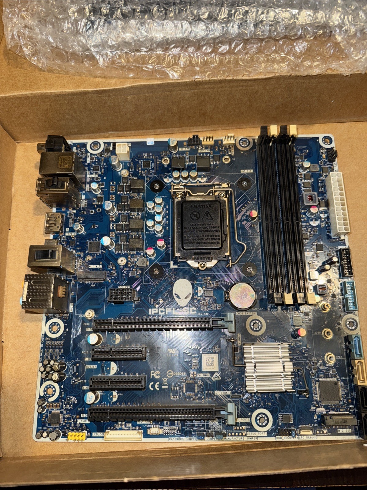 Dell Alienware Aurora R7 Intel LGA1151 Z370 Motherboard IPCFL-SC VDT73