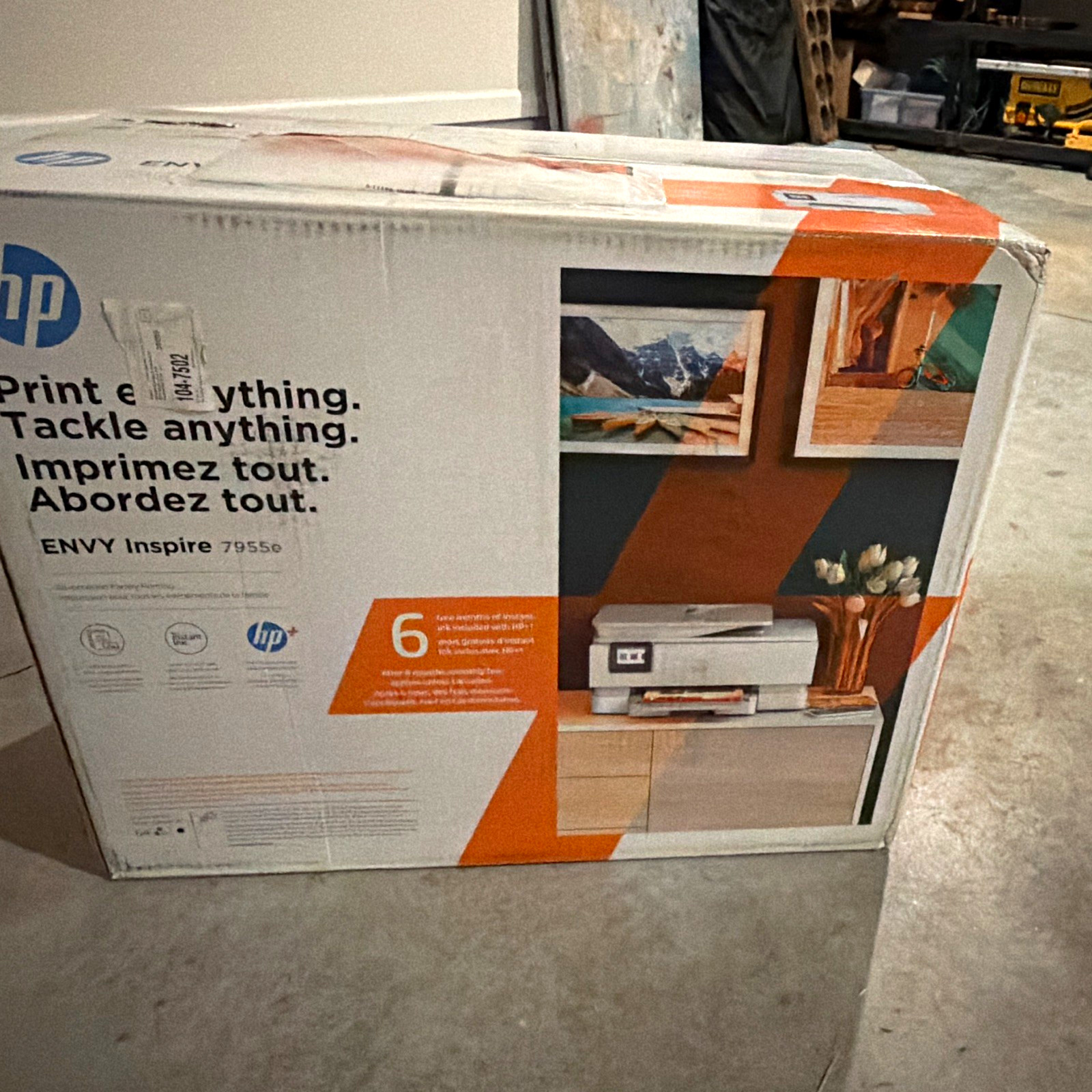 HP Envy Inspire 7955e Wireless Color All-in-One Inkjet Printer Scanner Copier