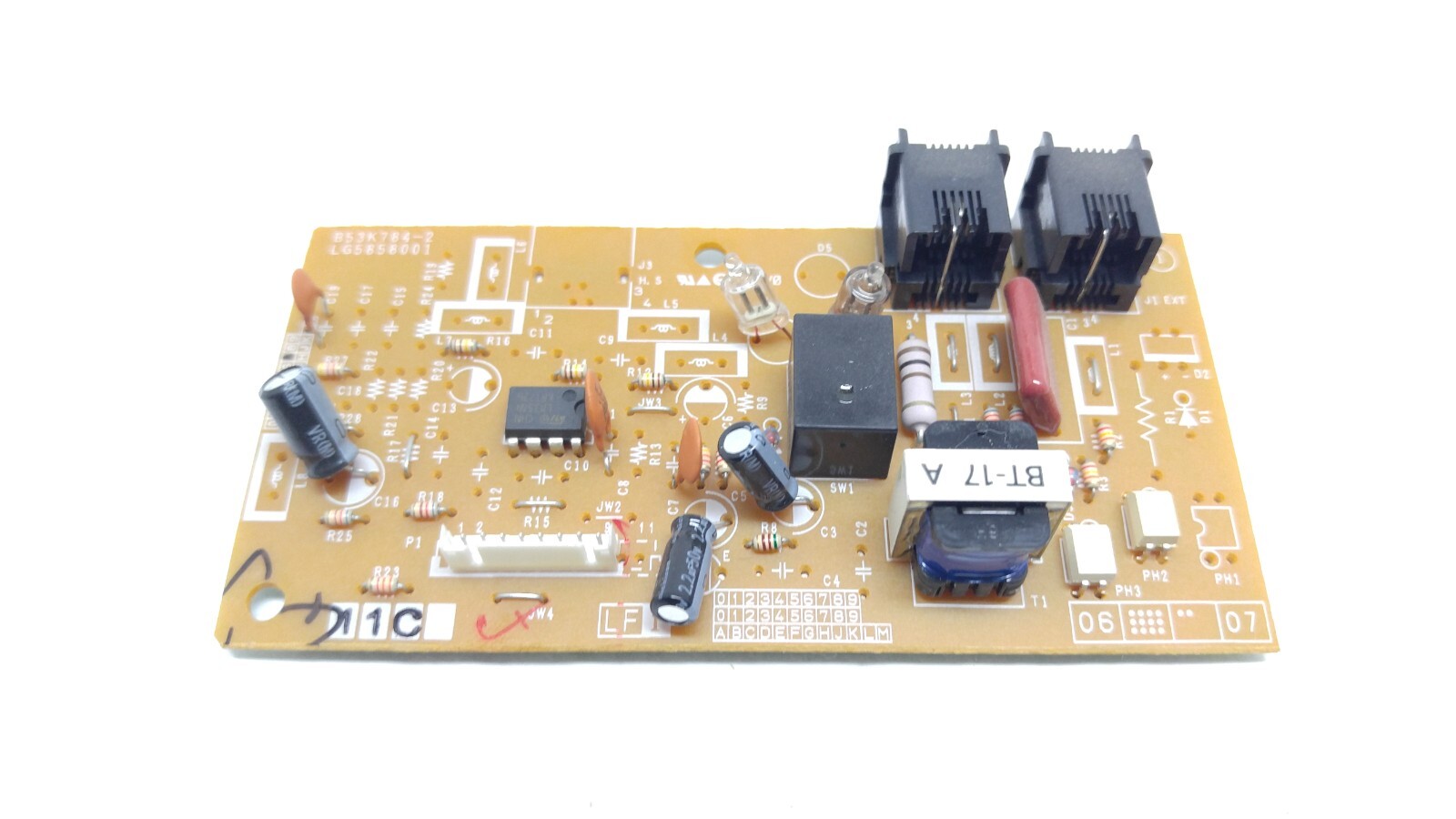 Brother MFC-7820N Laser Printer NCU PCB B53K784-2