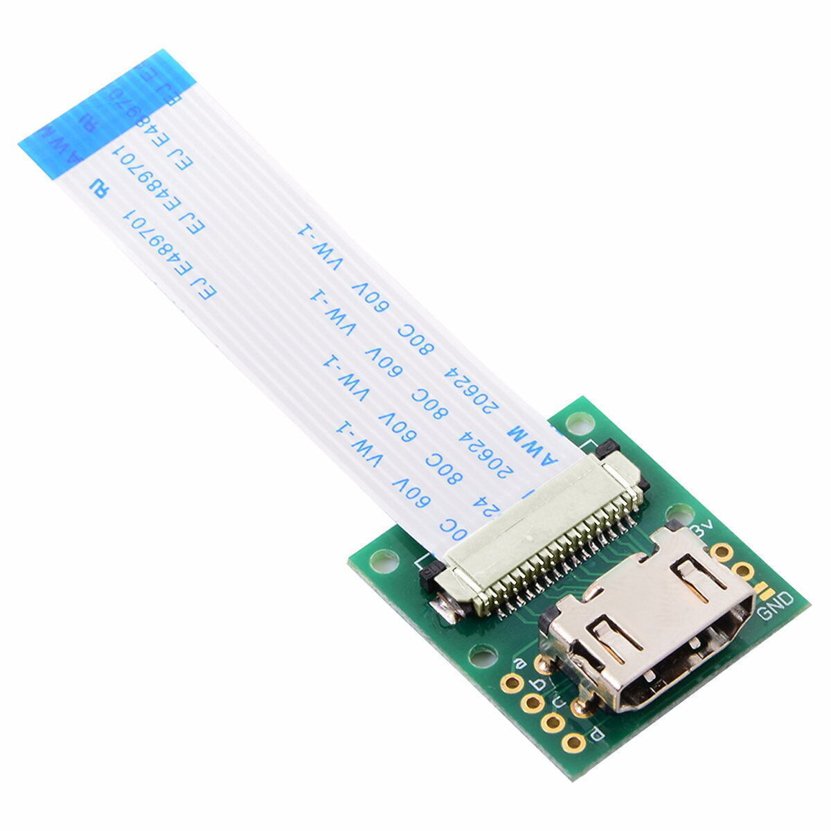 Raspberry PI Camera Module to HDTV  Type A Male HDTV FPC Flat Cable for PES001