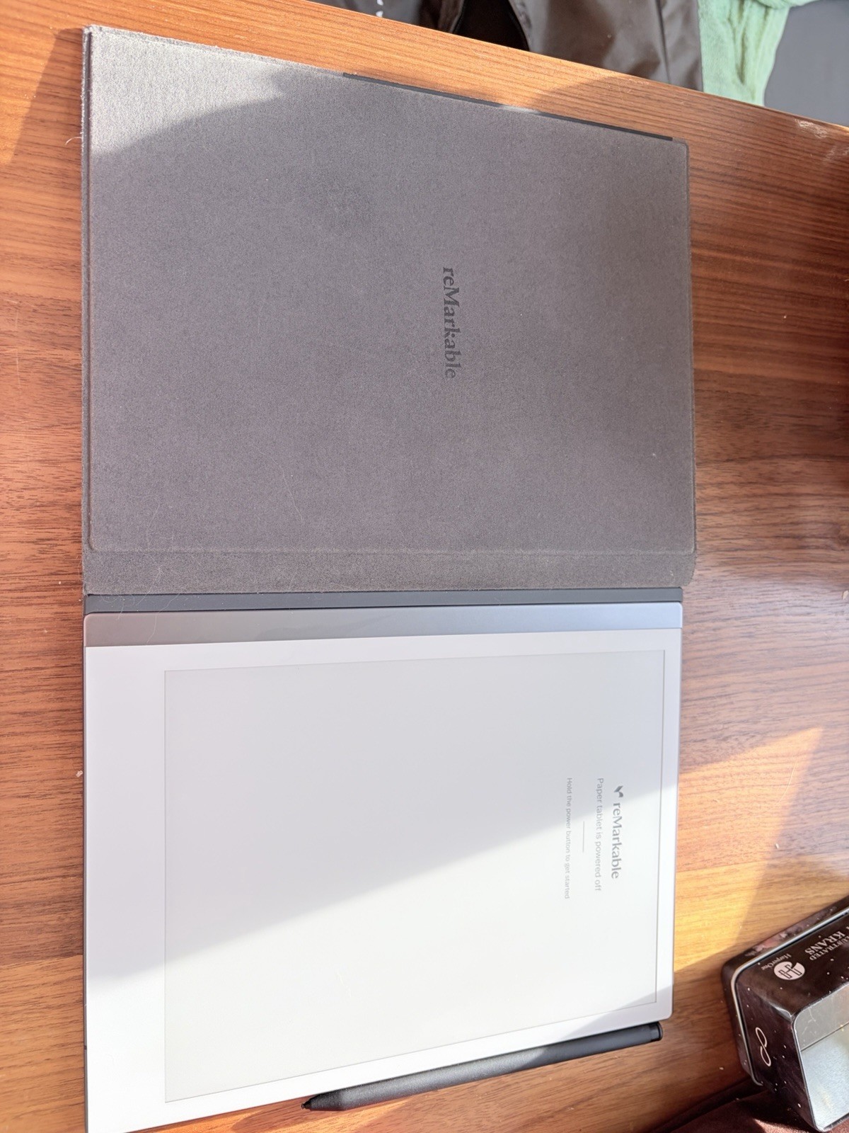 Remarkable 2 10.3" Paper Tablet with Marker Plus and Leather Book Folio Black