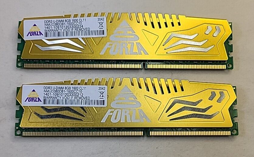Neo Forza DDR3 U-DIMM 16GB(8GBX2) CL11 Memory nmud380d81-1600cc10