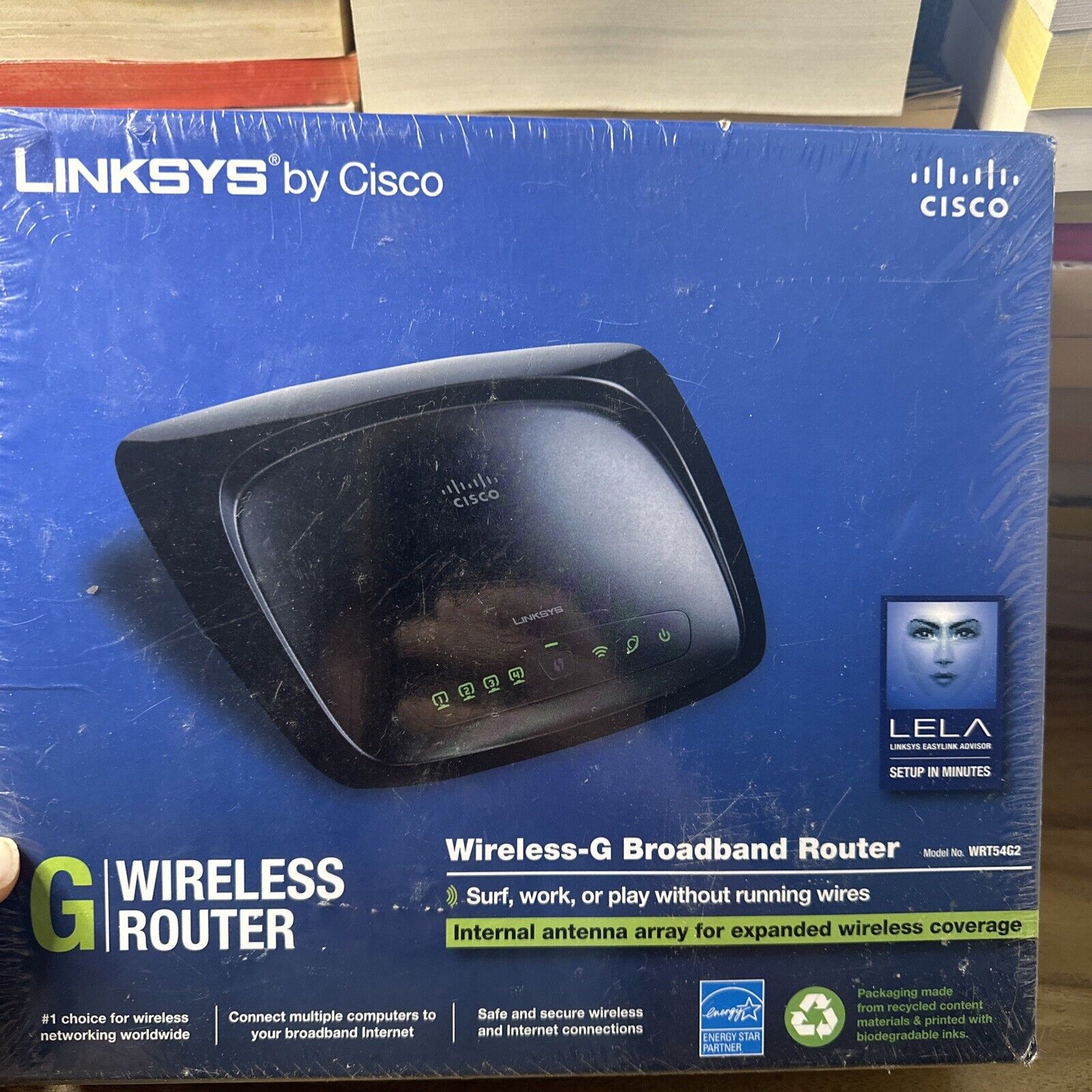 Cisco Linksys WRT54G2 Wireless-G Broadband Router Windows Mac OS X Sealed