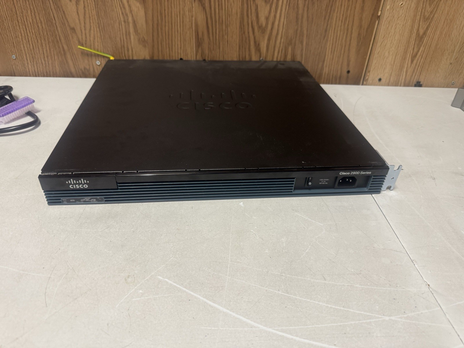 Cisco 2901 ISR Router Integrated Services Gigabit Ethernet 2900 Series