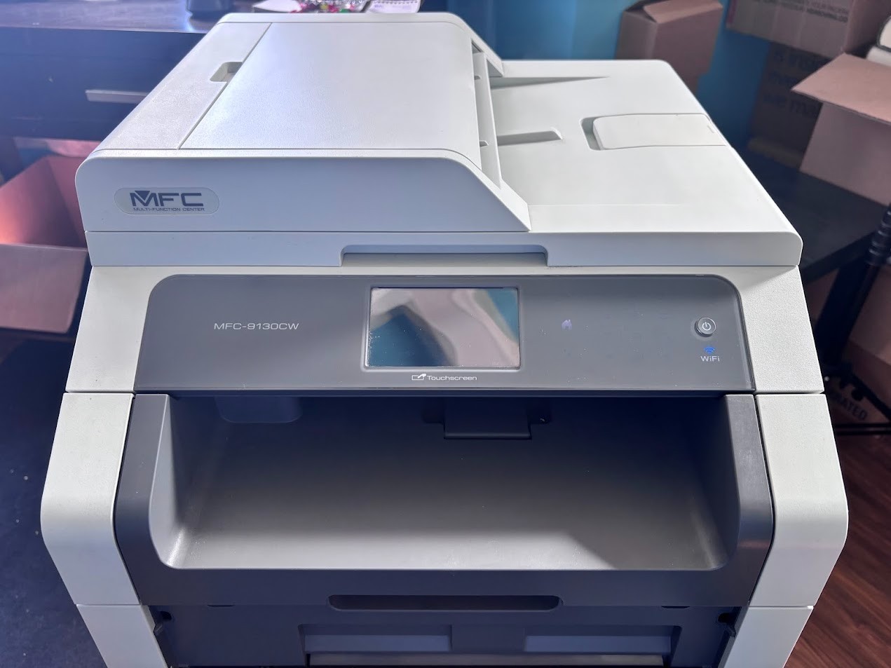 Brother MFC-9130CW Color Laser All-In-One Printer Wireless Print Copy Scan Fax