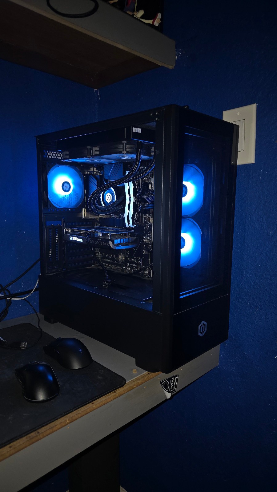 Custom Gaming PC Build AMD Ryzen 5 5500 RTX 3050 6GB 16GB DDR4 512GB SSD
