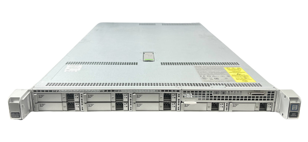 Cisco UCS C220 M4 8x 2.5" SFF Server 2x E5-2667 v3 8x 600GB HDD MRAID12G 2x PSU