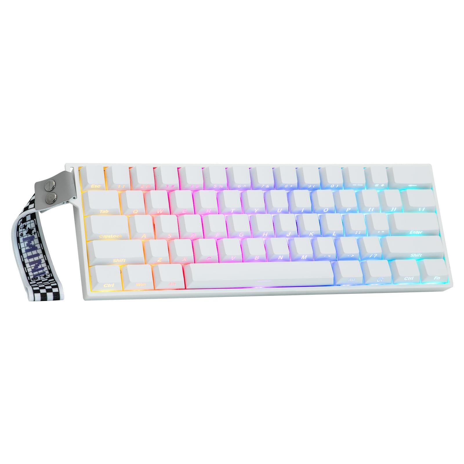MechLands Aula Mini60 HE PRO Wireless Hall Effect Gaming Keyboard, 4000mAh, S...