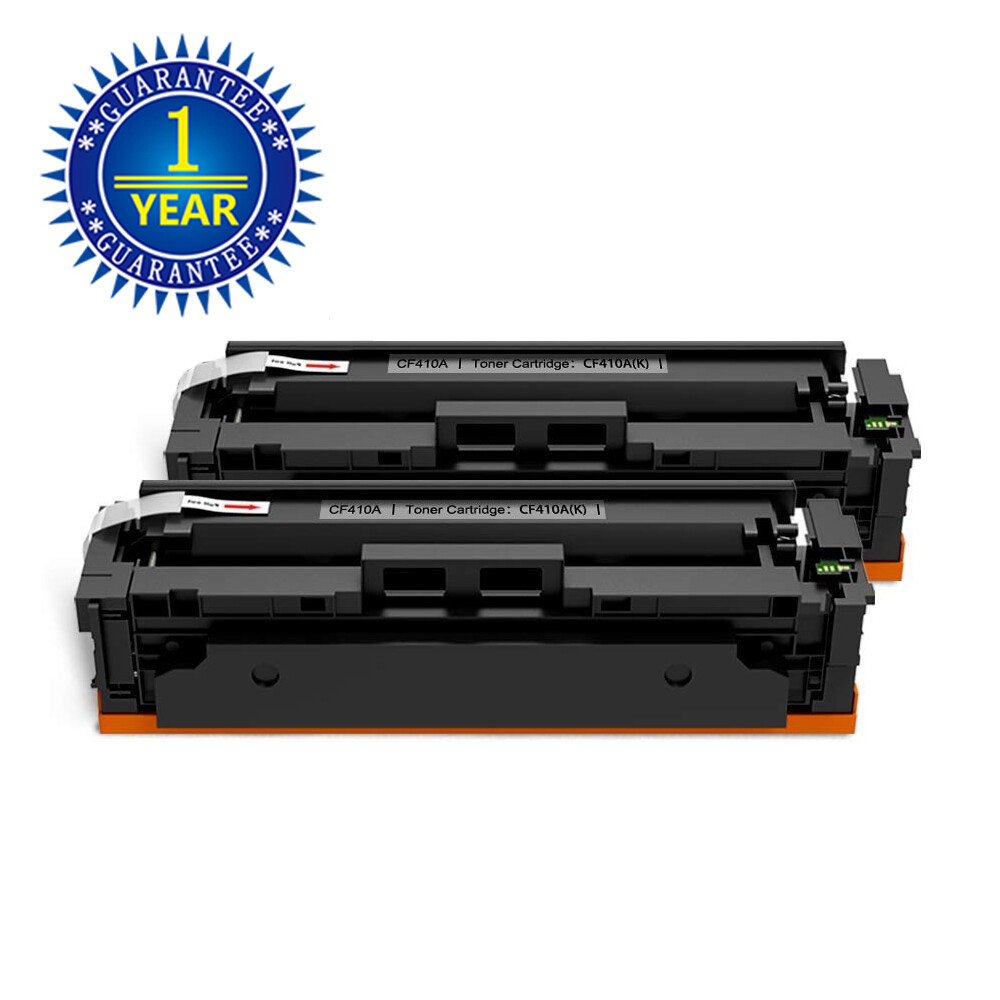 2PK CF410A Black Toner Cartridge For HP Laserjet Pro MFP M477fdn M477fdn M477fnw