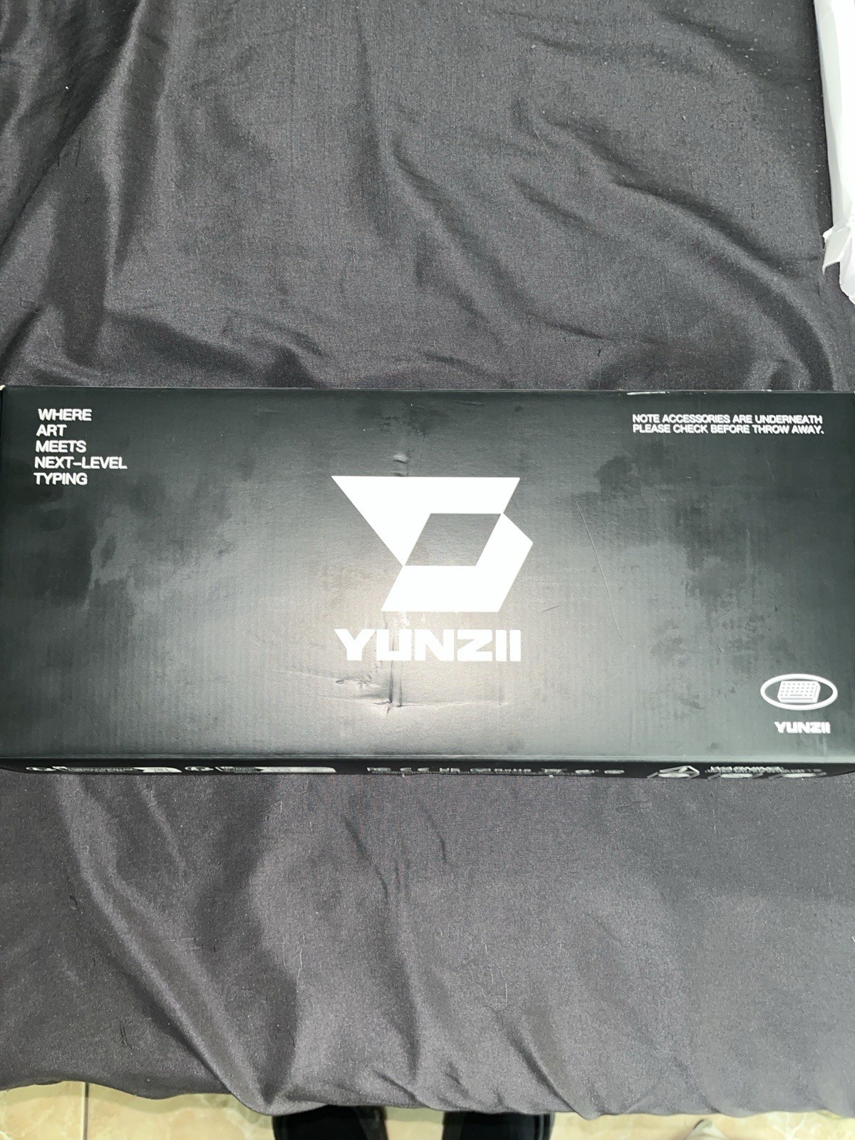 YUNZII AL80 CNC Aluminum Mechanical Keyboard Tri-Mode PBT Black Gray White