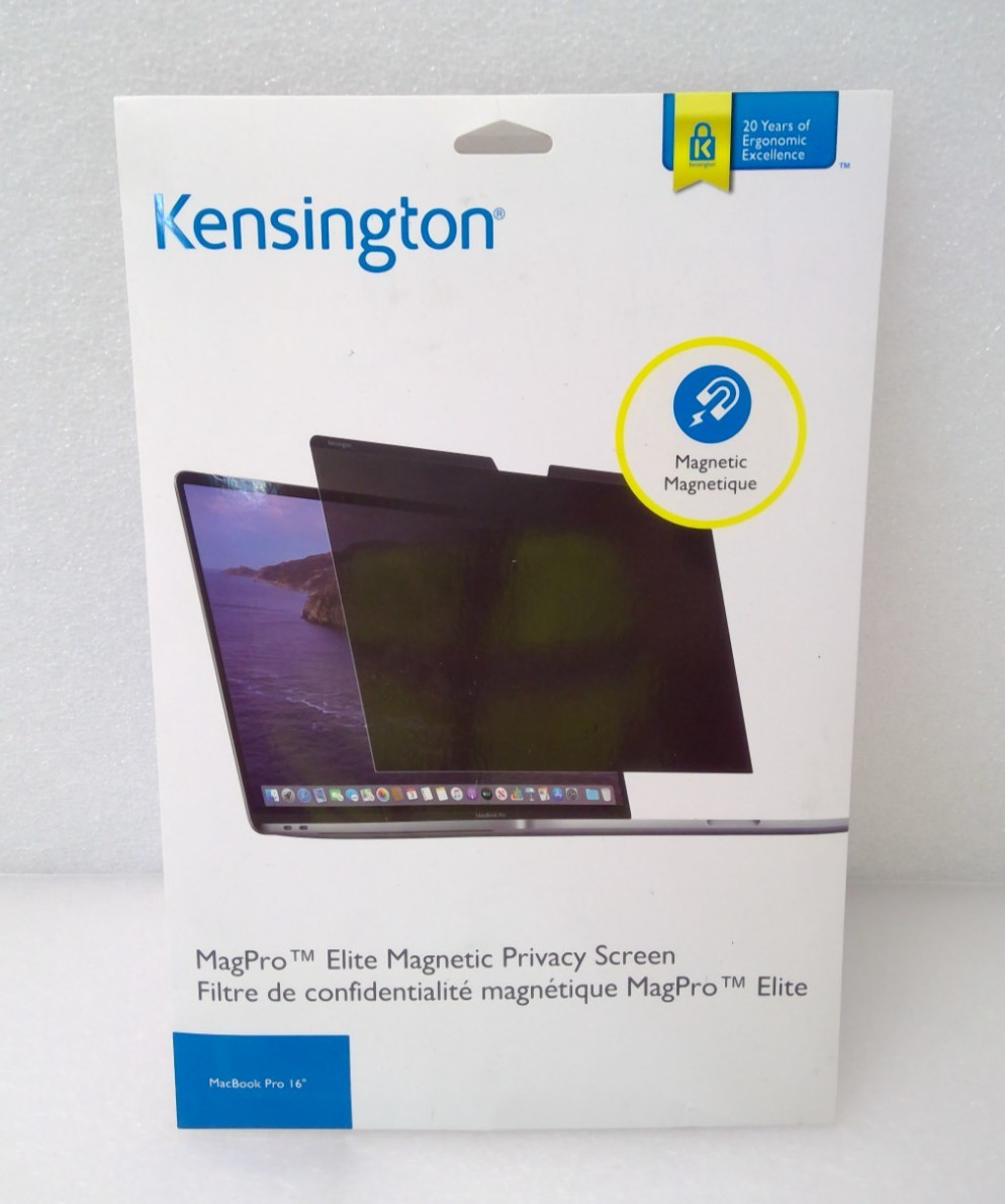 NEW Kensington MagPro Elite Magnetic Privacy Screen for 16-inch MacBook Pro