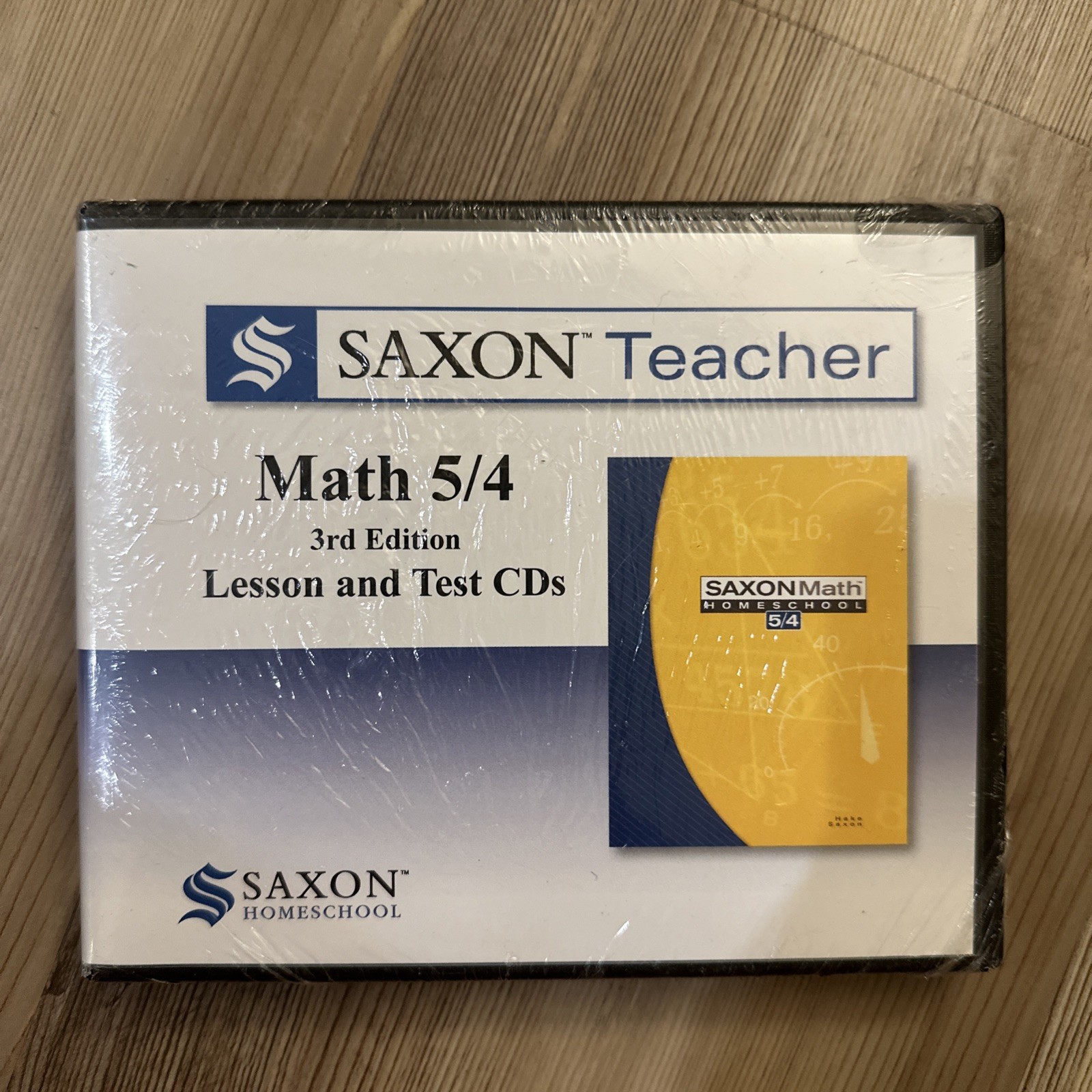 Saxon Teacher 5/4 Grade 4 Lesson & Test CD-roms 3rd Edition Homeschool NEW