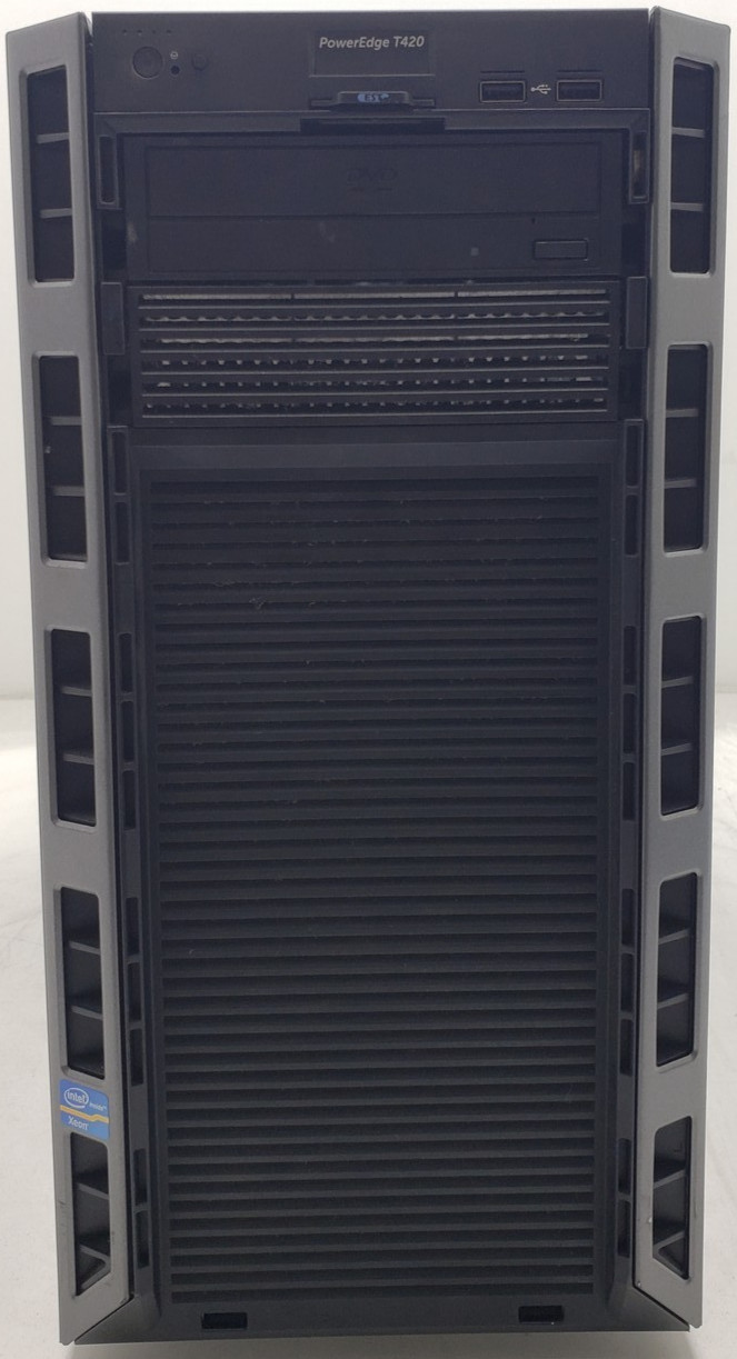 Dell PowerEdge T420 Intel Xeon E5-2420 1.90GHz 8GB DDR3 ECC Tower Server No HDD.