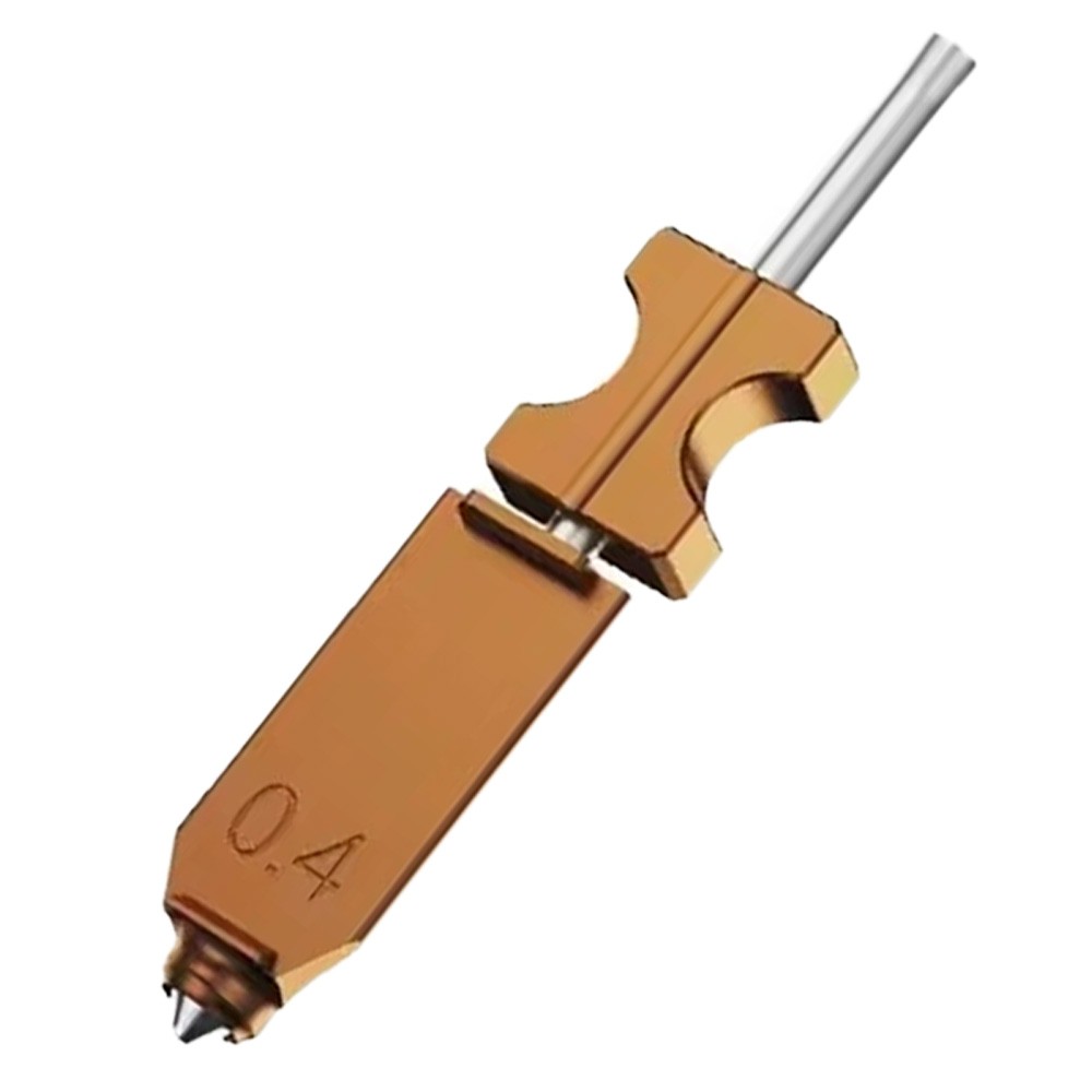 1Pc 0.4mm For Flashforge AD5X Upgraded Harden Hotend Nozzle All-in-One US