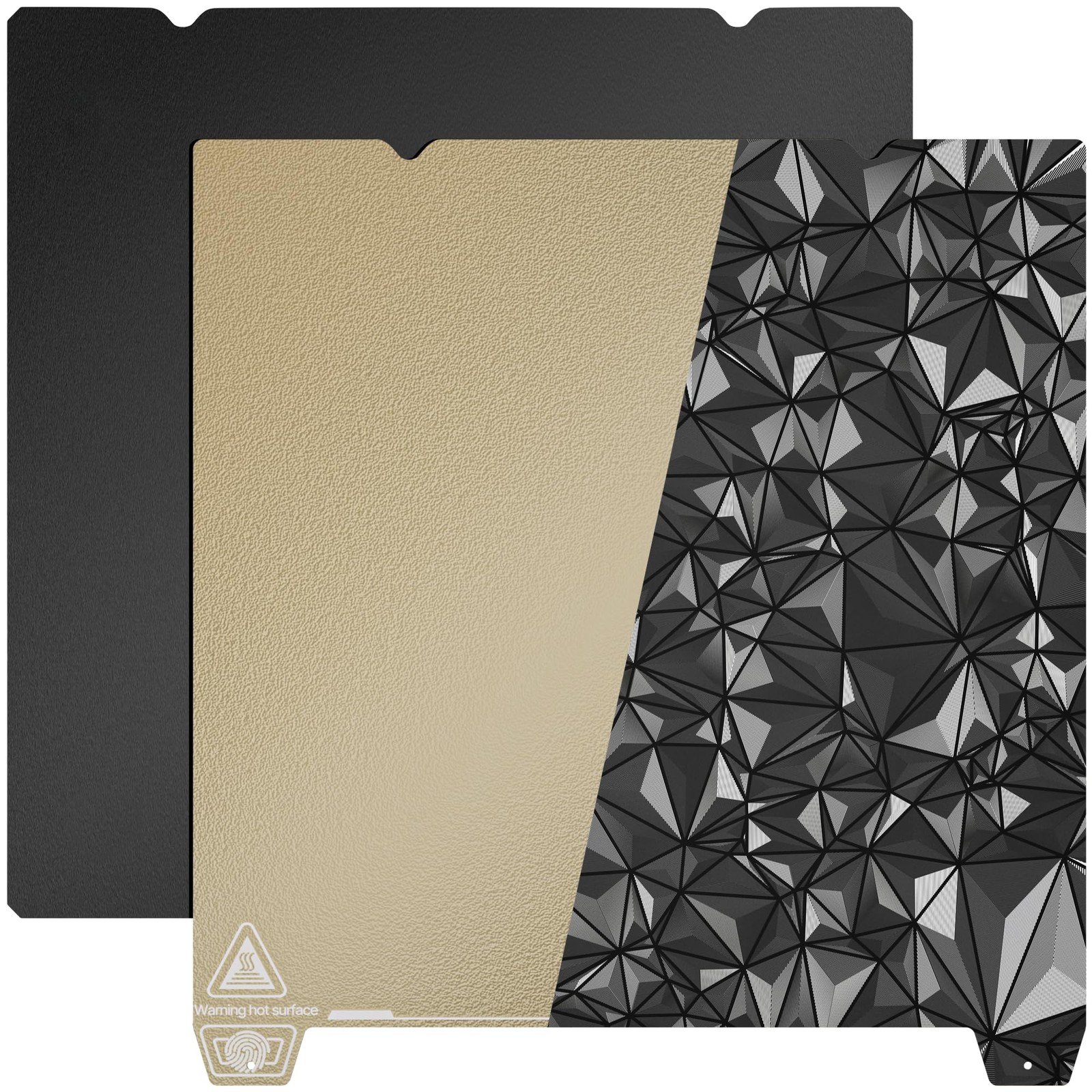 YOOPAI Double Sided PEI PEO Sheet and Flexible Magnetic Build Plate 235x235mm 3D