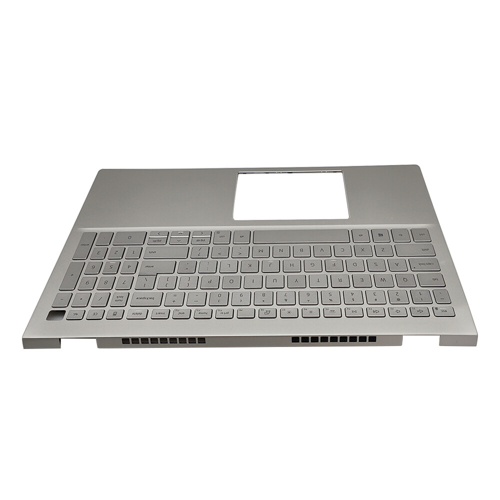 Silver For Dell Inspiron 15 5501 5502 5505 Palmrest Non-Backlit Keyboard 06XCC3