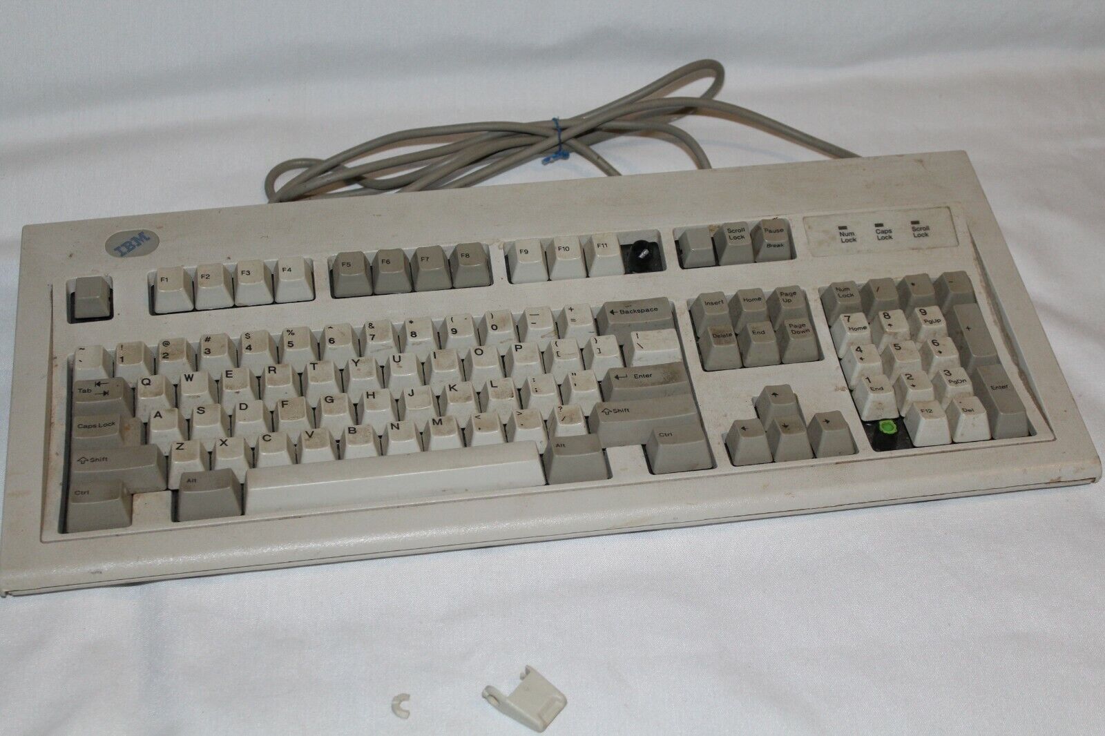 Vintage IBM Keyboard  42H1292 Clicky Mechanical Tested Working