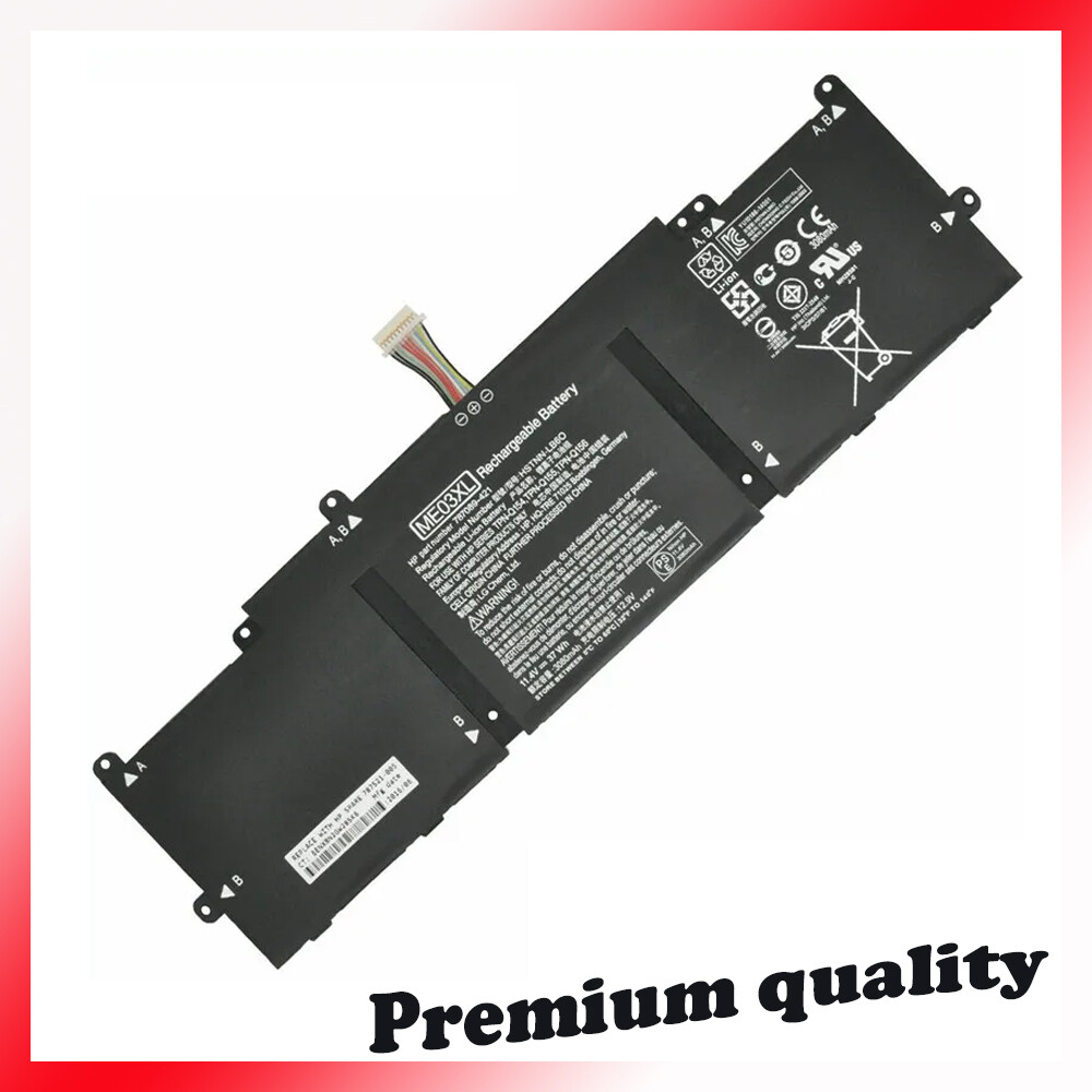 New Laptop Battery For HP Stream 11-d010nr 11-d010wm ME03XL 11.4V 37Wh 3200mAh